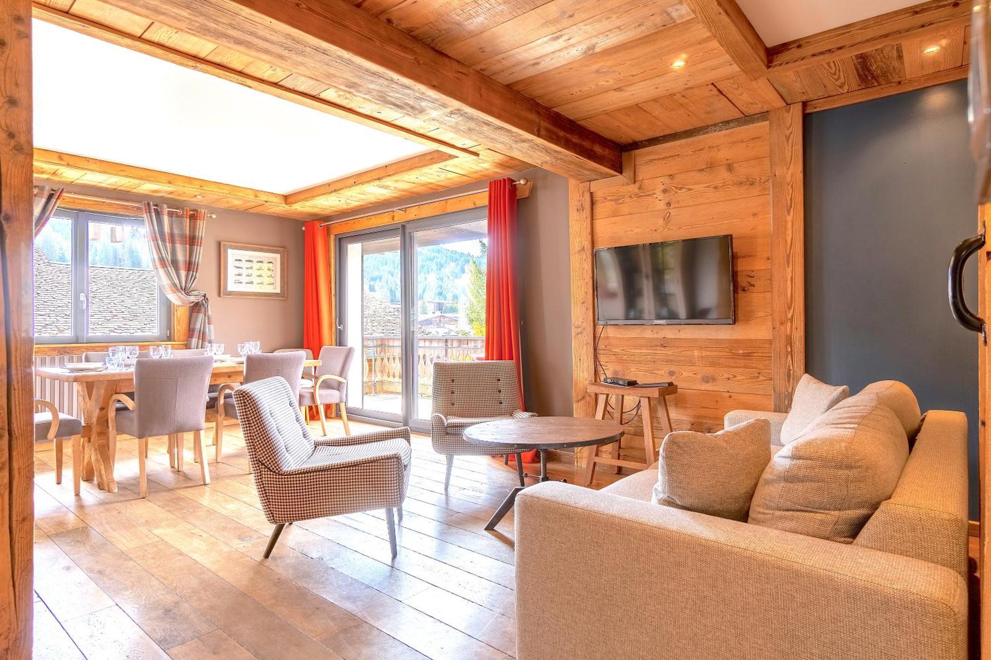 Appartement Six-Deniers à Les Gets Extérieur photo
