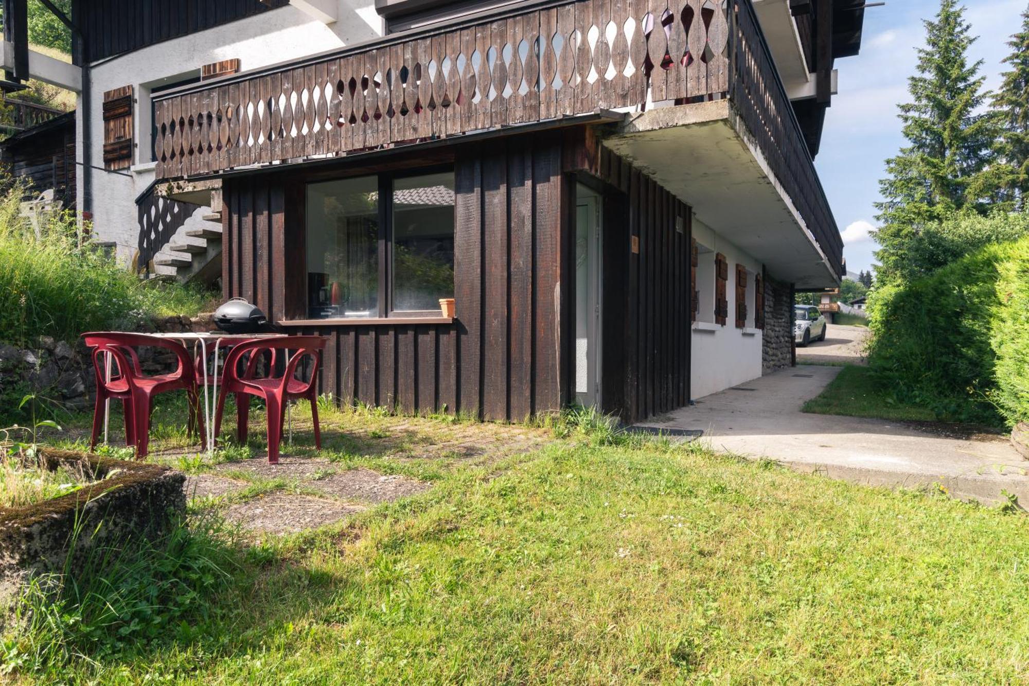 Appartement Six-Deniers à Les Gets Extérieur photo